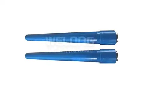 What distinguishes the exterior die collar from internal die collar?